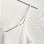 Sheer White Cami Spaghetti Strap Tank Top — Small — NWOT! Photo 1