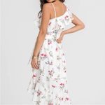 Lush Clothing Lush White Floral Dress Photo 2