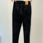Red Fox NWT  High Waist Acid Wash Skinny Jeans, Black, Size 7 Photo 6