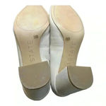 1. State  Saffy Block Heel Pointy Toe Pump, Nude Leather, Womens Size 8.5 M / 39 Photo 4
