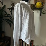 Rails Taylor Embroidered Mini Hearts Seersucker Shirt Photo 6