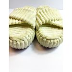 Free People Two Days In Ibiza Sandals Size 8 Lime Terry Cloth Platform Bratz Photo 5