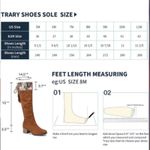 Trary brown suede over the knee high snake chunky heel boots NEW Size 7 Photo 9