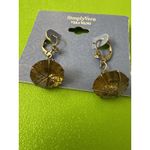 Simply Vera Wang Drop Earrings Stone Crystal Glam Rock Edgy Classy Photo 1