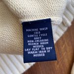 CHAPS VTG  100% Cotton Knit Turtle Neck with Horn Button Photo 3