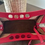 Alexander McQueen The Small Peak Leather Shoulder Bag, brand new Red,$3600 Photo 12