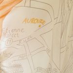 Hot Topic D&Y novelty parisian road map large square scarf Photo 2