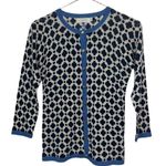 Spartina 449 New diamond and argyle wool cardigan sweater size XXS Photo 1