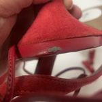 14th & Union 14 th and Union 2 inch heels ruffle side design cranberry pink size 9 Photo 6