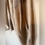 Rachel Zoe Women’s Beige Open Front Pocket Cardigan Sweater XL Soft Knit Photo 8