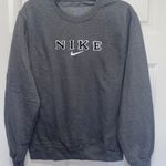 Vintage 90s Sweatshirt Dark Gray And Black Size M Photo 0