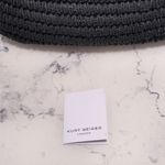 Kurt Geiger  Brixton Small Raffia Black Tote Photo 6