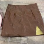 Tinseltown Leather skirt Photo 1
