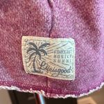 Life is Good Women's Pink Cotton Blend Raglan Oversized Hoodie Tunic Photo 5