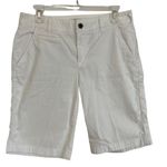Orvis White Chino Bermuda Shorts Size 8 Photo 0