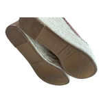 Marc Fisher espadrille wedge sandals Size 9.5 women's mauve pink heeled open toe Photo 4