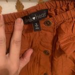 Derek Heart  burnt orange jumpsuit romper rust size S Photo 2