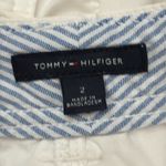 Tommy Hilfiger White Cotton Low Rise Cropped Cargo Pants Photo 2