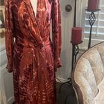 Young Fabulous and Broke Rust Satin Fabric Photo 12