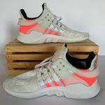 Adidas White/Pink EQT Support ADV White Turbo Training Sneakers Photo 1