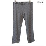 Theory Houndstooth Print Size 6 Skinny Crop Pant 24 Inch Inseam Classic Preppy Photo 3