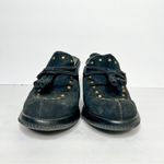 Fashion Bug VTG Y2K  Black Heeled Clogs Studded Size 8 Women’s Photo 2