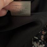 Sugar + Lips SugarLips Size S Floral Print Mini Dress Ruffled Smocked Sleeveless Black Photo 4