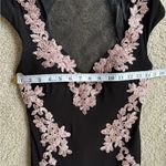 Betsy and Adam  Women's Long Dress with Lace Mother Of The Bride Wedding Size 2 Photo 8