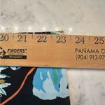 🌸3 for $20🌸 Finity Caribbean Tropical Hibiscus Floral Capri Pants Womens 12 Vtg Black Photo 6