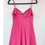 Aritzia Sunday Best Womens Slip Dress Pink Rae V Neck Satin Cami Barbiecore XS Photo 6