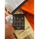 Adidas + Ivy Park Womens Plus Sz 1X Swim Bottom Solar Neon Orange Bikini Snap Photo 7