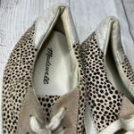 Madewell Sidewalk Low-Top Sneakers in Spot Dot Calf Hair Size 7M Photo 5