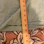 Weatherproof  Linen Light Blue Button-Down Shirt Photo 4