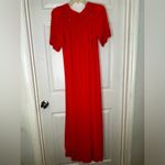 Vintage night‎ gown lace sleepwear Pink Size M Photo 5