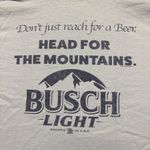 Busch Light Head for The Mountains Oversized T-Shirt Size XXL Photo 1