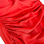 MiracleSuit Red Rock Solid Madrid Strapless One Piece Photo 10