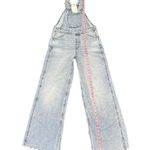 ZARA Blue Denim Oversized Overall Jumpsuit Photo 2