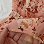 Haute Nites Light Pink Long Prom Dress Strappy Straps Size 9 Babydoll Fairy Size M Photo 12