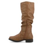 Journee Collection Journee Tan Knee-High Boots Photo 1