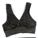 Good American NWT Women's Active Intimate Bikini Set Sports Bra Camouflage Small Photo 3