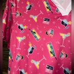 Coral Bay - NWT- women’s golf shirt- Large- pink with cocktail print Photo 3