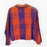 VINTAGE 80s Silver Stream COTTON Jacket Fringe artsy quirky avant Photo 1