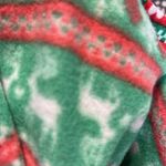 Christmas Leggings Knit Red Green Nordic Comfy Pants Womens Small Size undefined Photo 7