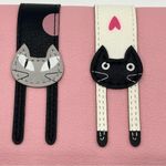 Pink Cat Wallet Zipper Closure Photo 2