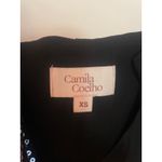 Camila Coelho Revolve Paulette Satin Mini Wrap Dress Sequins PARTY COCKTAIL XS Photo 3