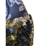 Vintage 90s Popcorn Top T Shirt Blouse Coquette Cottage Fairy Hippie Nostalgia Green Photo 7