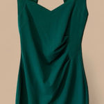 Marciano Chic Emerald Green Sheath Dress with Cutout Back Guess Size 8 Photo 0