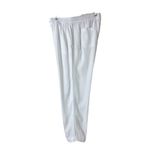 Old Navy  White Linen Blend Ankle Pants Drawstring Waist Women’s Size Large Photo 2