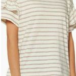 Current/Elliott Current Elliott the ruffle roadle tee ecru split 2 Photo 0