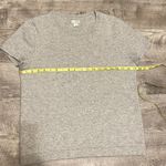 J.Crew  Heather Gray Short Sleeve Tee
100%cashmere Photo 6